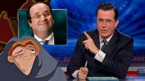 Le 15 janvier dernier, Stephen Colbert présentait un sketch féroce sur la chaîne Comedy Central dans lequel il comparaît François Hollande à Quasimodo.