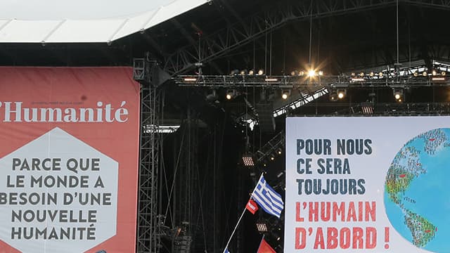 Le discours de clôture de la fête de l'humanité l'an dernier, en 2015.