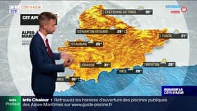 Météo Côte d'Azur: encore de la chaleur et des nuages