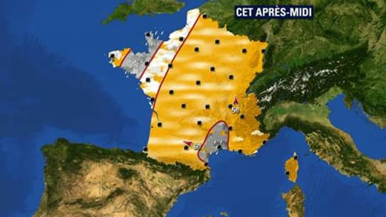 Le temps pour ce lundi Le temps pour ce lundi