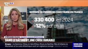 Crise du bâtiment: 330.400 permis de construire ont été délivrés en 2024, un nombre en chute libre