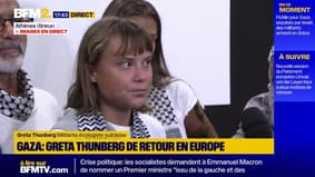 Flottille pour Gaza: Greta Thunberg s'exprime à son arrivée en Grèce après son expulsion d'Israël