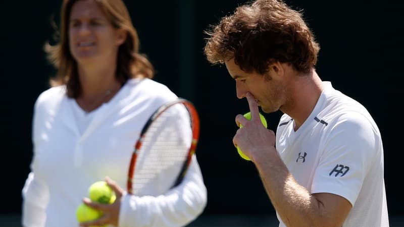 Amélie Mauresmo et Andy Murray
