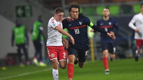 Guendouzi lors de France-Danemark