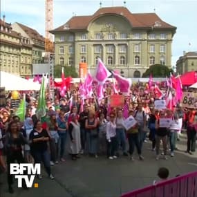 Les Suissesses en grève pour réclamer l’égalité des sexes