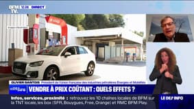Carburants: "Les marges nettes des distributeurs sont de l'ordre de 1 centime par litre", affirme Olivier Gantois (Ufip Énergies et Mobilités)