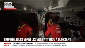 Trophée Jules Verne: Thomas Coville et son équipage battent le record du tour du monde 