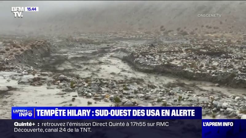 États-Unis: en Californie, il est tombé l'équivalent d'un an de pluie en quelques heures après le passage de la tempête Hilary