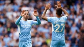 Jack Grealish et Joao Cancelo