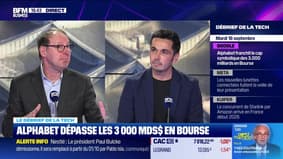 Alphabet dépasse les 3 000 milliards de dollars en bourse - 16/09