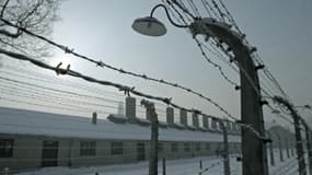 Le camp de concentration d'Auschwitz, en janvier 2010.