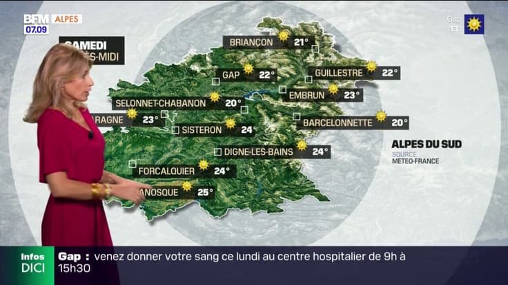 Météo Alpes du Sud: de belles éclaircies ce samedi sur l'ensemble de la région