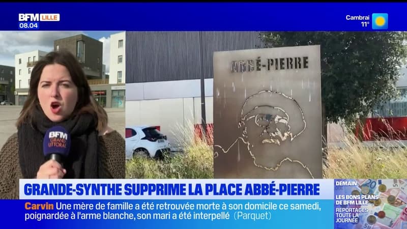 Grande-Synthe: le maire demande la suppression de la place abbé Pierre 