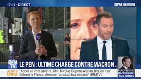 Le Pen: Ultime charge contre Macron