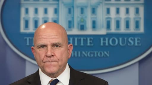 H.R. McMaster le 2 novembre 2017, à la Maison Blanche H.R. McMaster le 2 novembre 2017, à la Maison Blanche