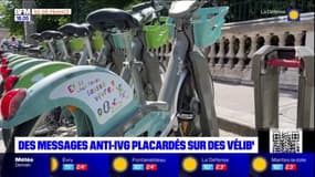 Paris: des messages anti-avortement collés sur des Vélib, les usagers en colère