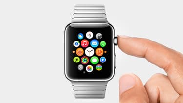 Photo publiée par Apple lors de la présentation de l'Apple Watch à Cupertino, ce mardi.