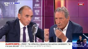 Eric Zemmour interrogé sur le pouvoir d'achat des Français: "Je sais ce que c'est les fins de mois difficiles"