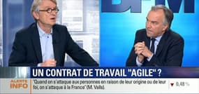 Contrat de travail "agile": "Ce type de contrat n'est pas acceptable, c'est du recyclage", Jean-Claude Mailly