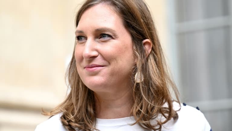 La ministre déléguée à l'Enseignement professionnel Carole Grandjean, le 28 août 2023 à Paris. (Photo d'archive) 