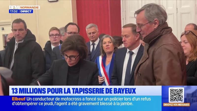 Tapisserie de Bayeux: 13 millions d'euros pour l'extension du musée