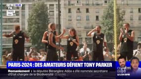 Paris-2024: des amateurs défient Tony Parker et Teddy Riner