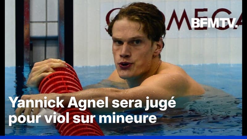 L'ancien nageur Yannick Agnel sera bien jugé pour viol sur mineure