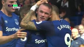 Rooney déjà buteur avec Everton