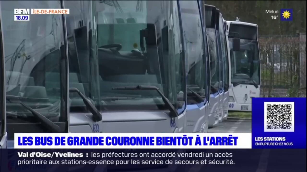 Penurie Carburant Ile De France Pénurie de carburants: les bus de grande couronne bientôt à l'arrêt?