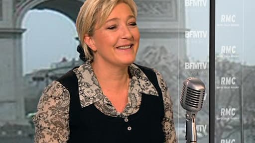 Marine Le Pen, invitée ce jeudi sur RMC et BFMTV