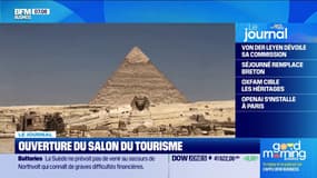 Ouverture du salon du tourisme