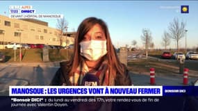 Manosque: les urgences de nuit vont à nouveau fermer