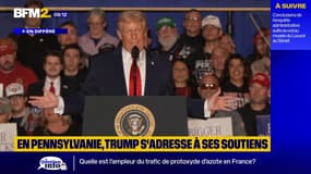 Donald Trump assure que les prix baissent "énormément" grâce à lui