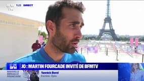 Engouement pour les JO: "C'est ce qu'on recherchait de pouvoir rassembler les Français", confie Martin Fourcade