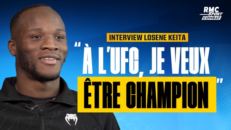 UFC LONDRES : « Je suis ici pour être champion », Losene Keita affiche ses ambitions