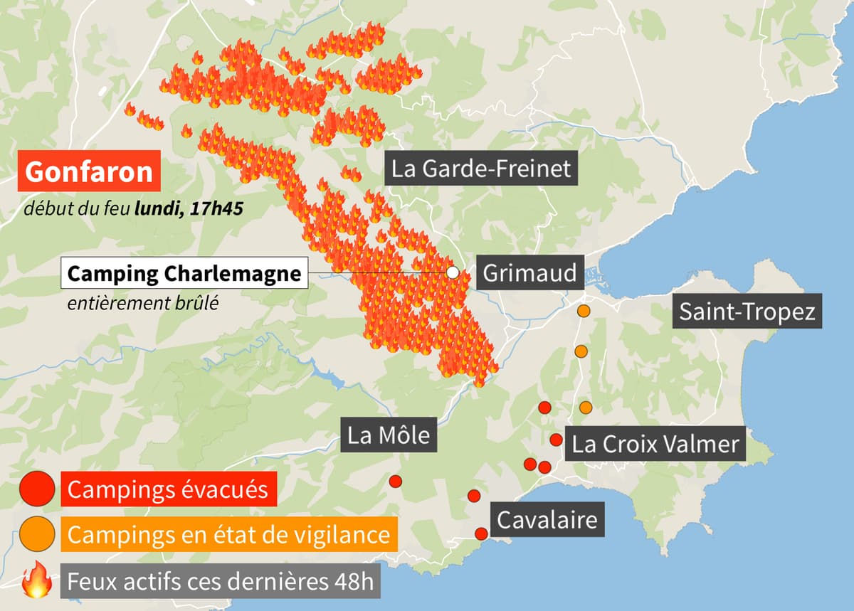 Incendie Var Ao t 2025 Feux De For t A Var IOGK