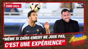 Euro 2024 : "Même si Zaïre-Emery ne joue pas beaucoup, c'est une expérience", estime Ménez