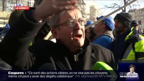 Pour Jean-Luc Mélenchon, les nouvelles actions contre la réforme des retraites "prolongent" la grève