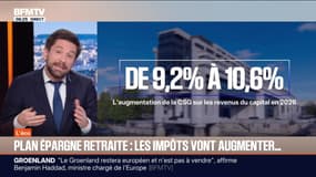 BFM Conso : Plan épargne retraite, les impôts vont augmenter... - 19/01