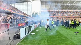 Les débordements lors de Lens-Lille
