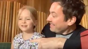 Jimmy Fallon et sa fille Winnie