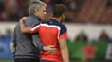 José Mourinho et Lucas Moura