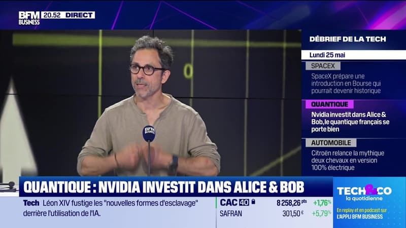 Quantique : Nvidia investit dans Alice & Bob - 25/05