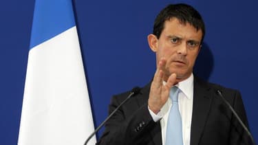 Le ministre de l'Intérieur, Manuel Valls.