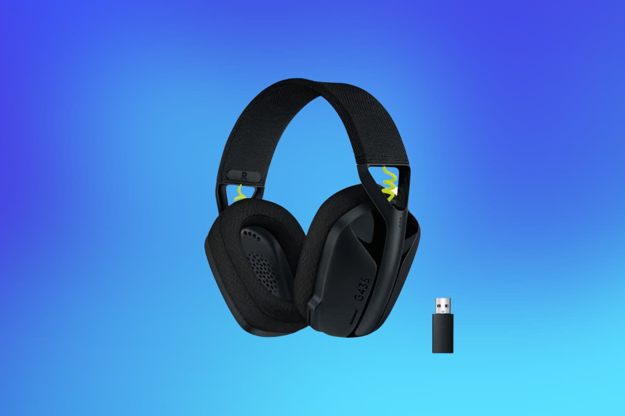 Logitech G435 - Casque gaming Bluetooth sans fil -- NEUF