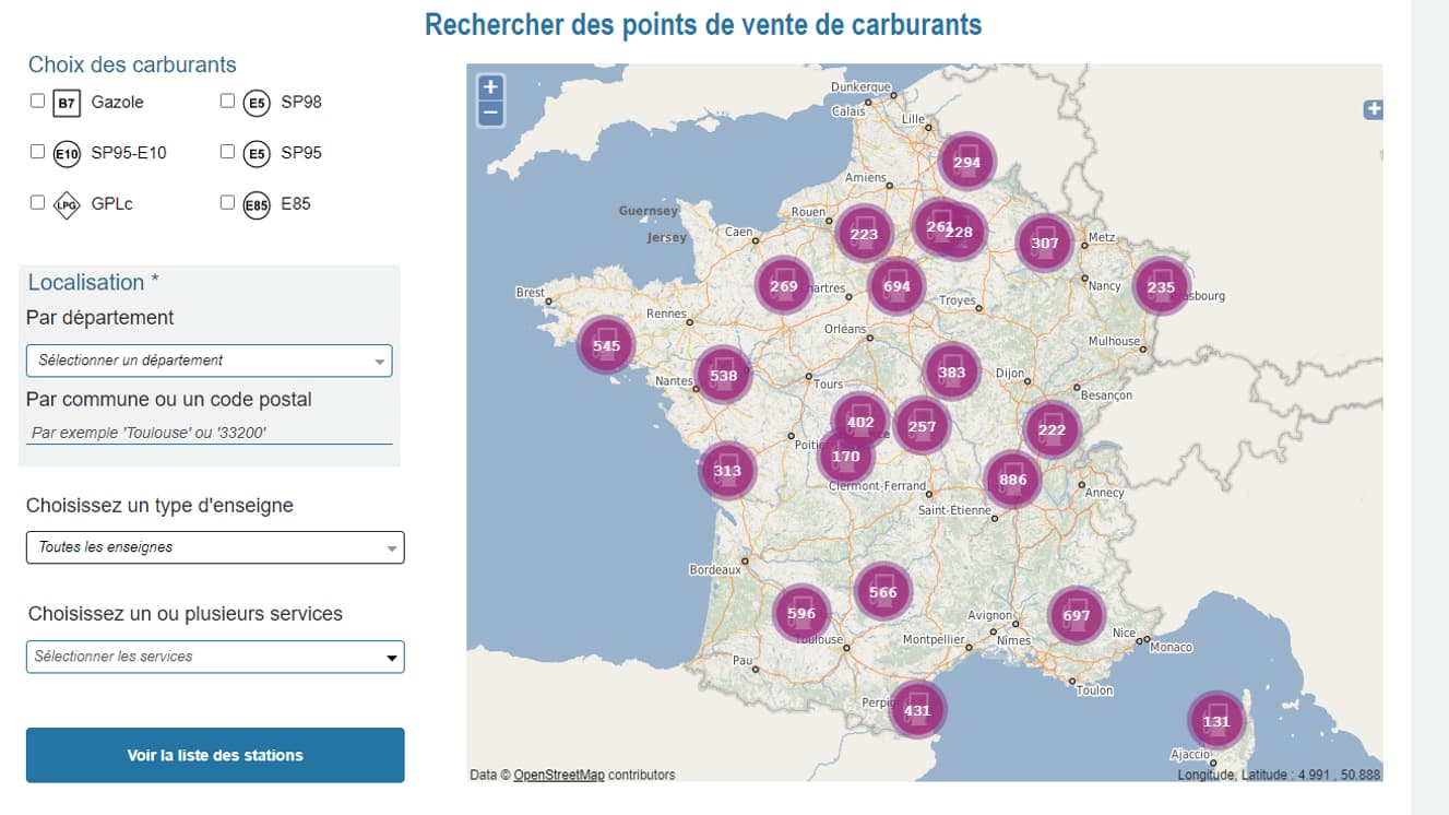 La carte carburants du gouvernement La carte carburants du gouvernement