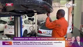 Entretien auto: "la priorité c'est de payer les taxes et les impôts"