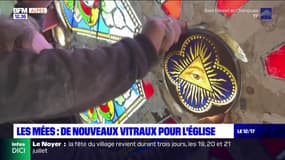 Alpes-de-Haute-Provence: des vitraux restaurés à l'église des Mées