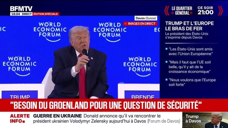 Donald Trump estime qu'il "y a une haine anormale" entre Volodymyr Zelensky et Vladimir Poutine