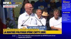 Éric Ciotti : "Je ne voterai pas la confiance à François Bayrou"